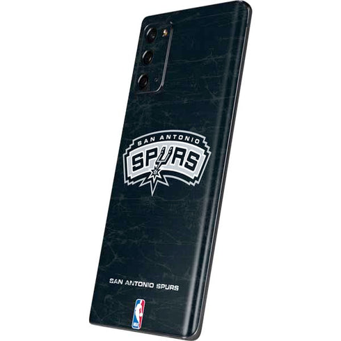 NBA San Antonio Spurs Primary Logo Galaxy Note20 5G Skin
